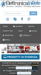 Mobile Screenshot of elettronicainrete.it